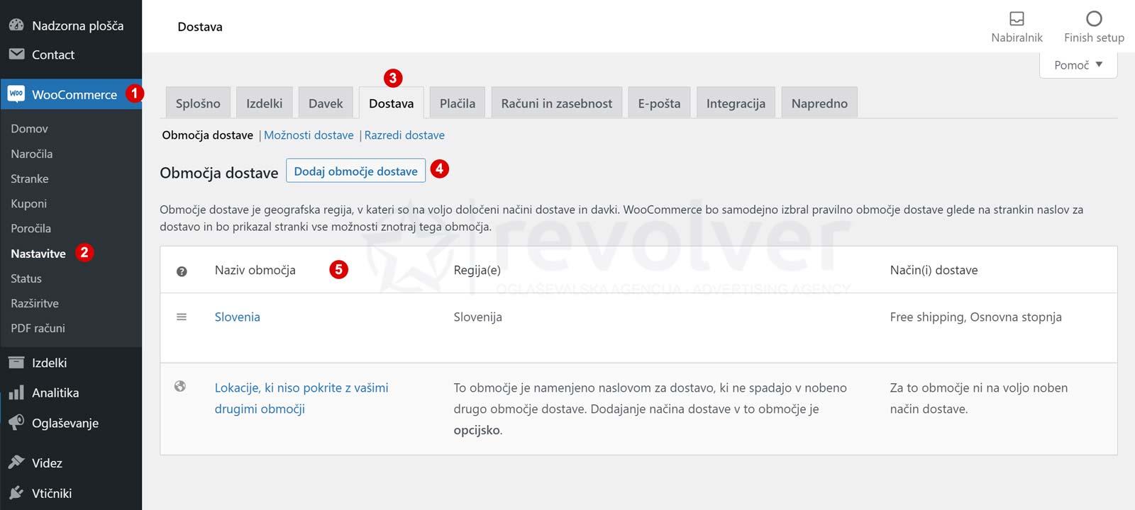 Dodajanje poštnine in stroškov dostave v spletni trgovini WooCommerce.