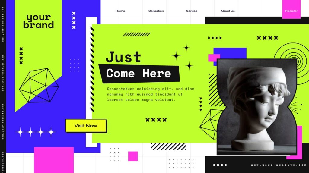 Maksimalizem - Spletni trendi 2023